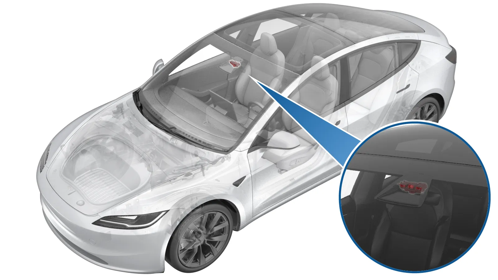 Tesla Camera - Forward Facing