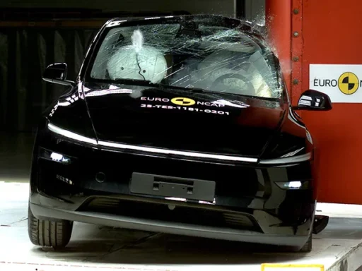 Tesla Model Y 2025 NCAP