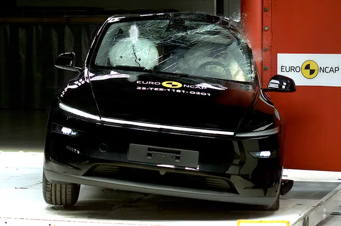 Tesla Model Y 2025 NCAP