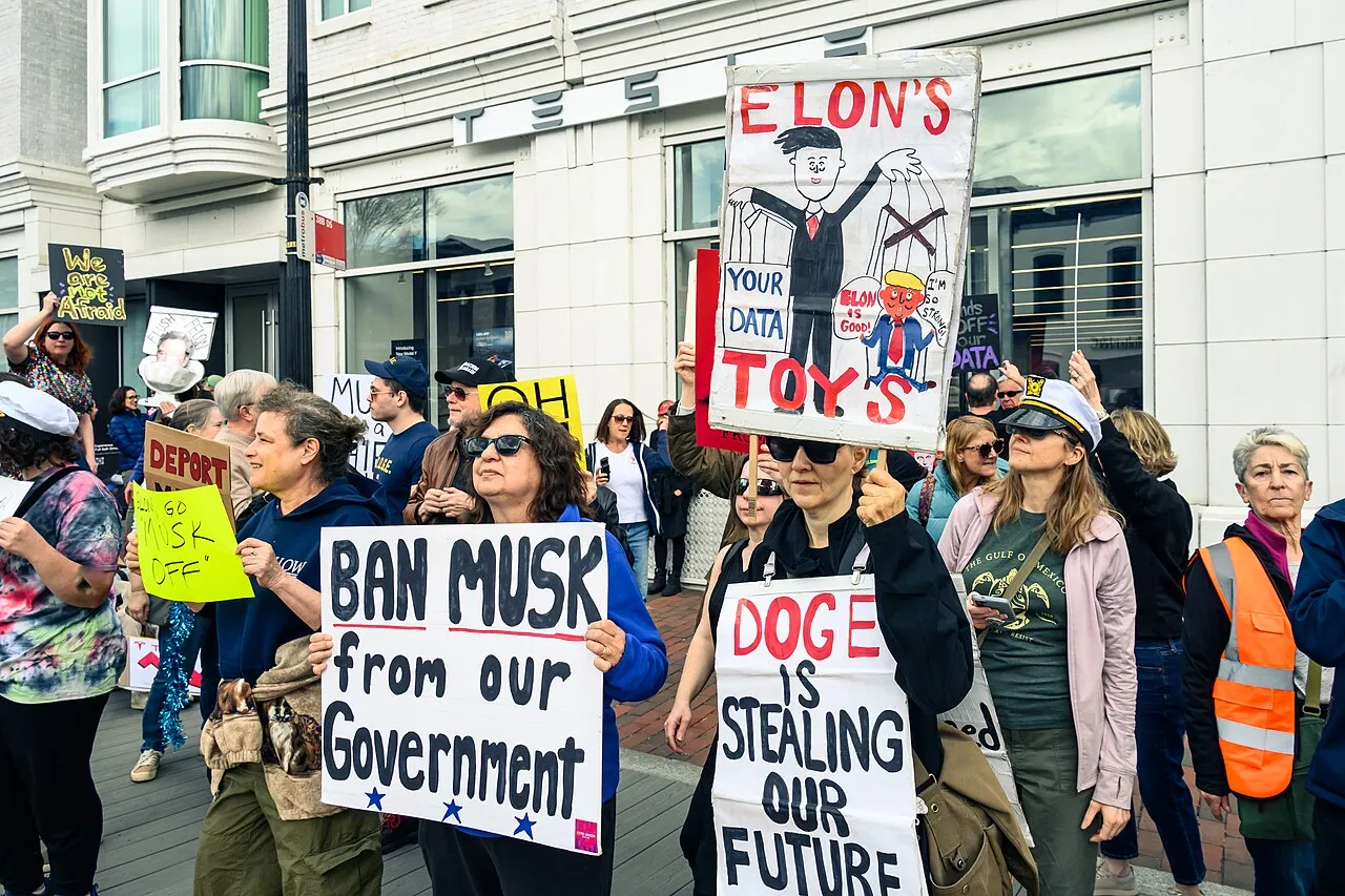 Tesla Takedown Protests