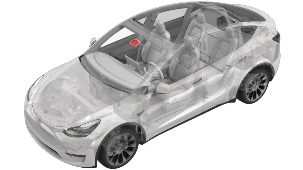 Glare Shield - Tesla