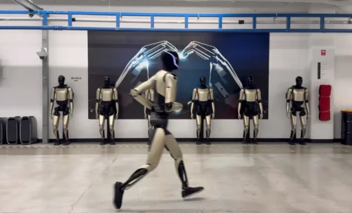 Running Tesla Optimus