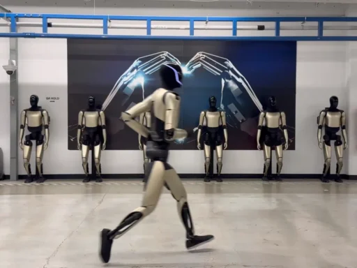 Running Tesla Optimus