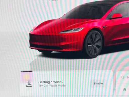 Tesla Car Wash Mode