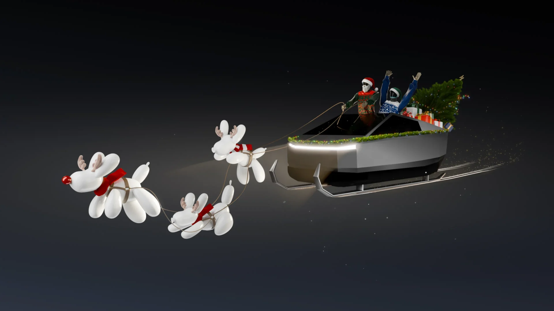 Tesla Future Holidays Event