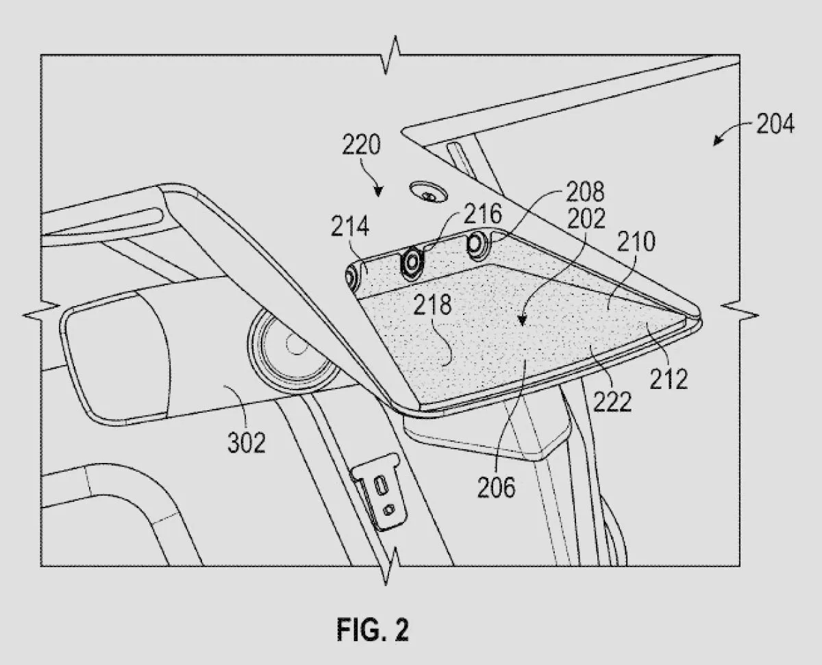 Tesla Patent  - Micro-Cone Camera Housing 1