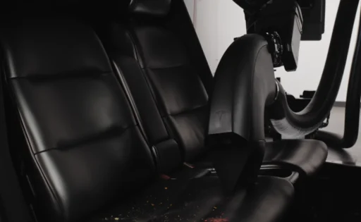Tesla Robotaxi Cleaning