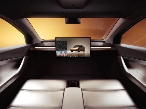 Tesla Robotaxi Interior