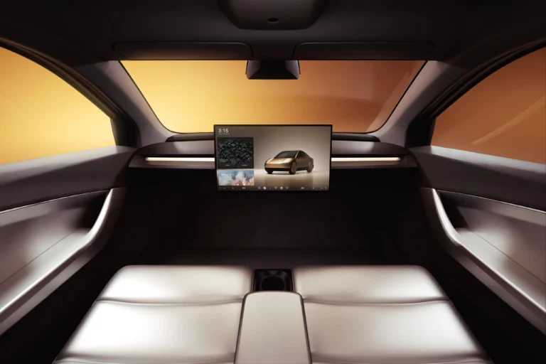 Cybercab now hailable in Tesla Robotaxi app with RGB light sync and horn controls