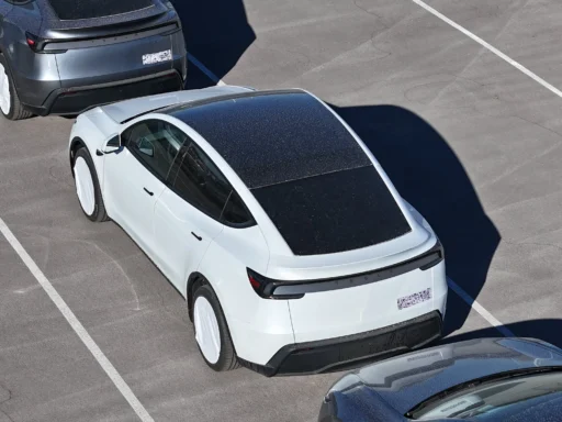 mysterious new version of the Model Y at Giga Texas