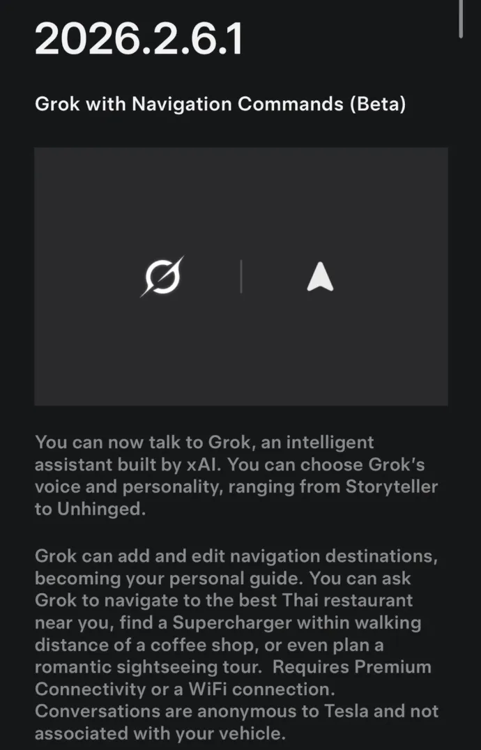 2026.2.6.1 Grok Navigation HW3