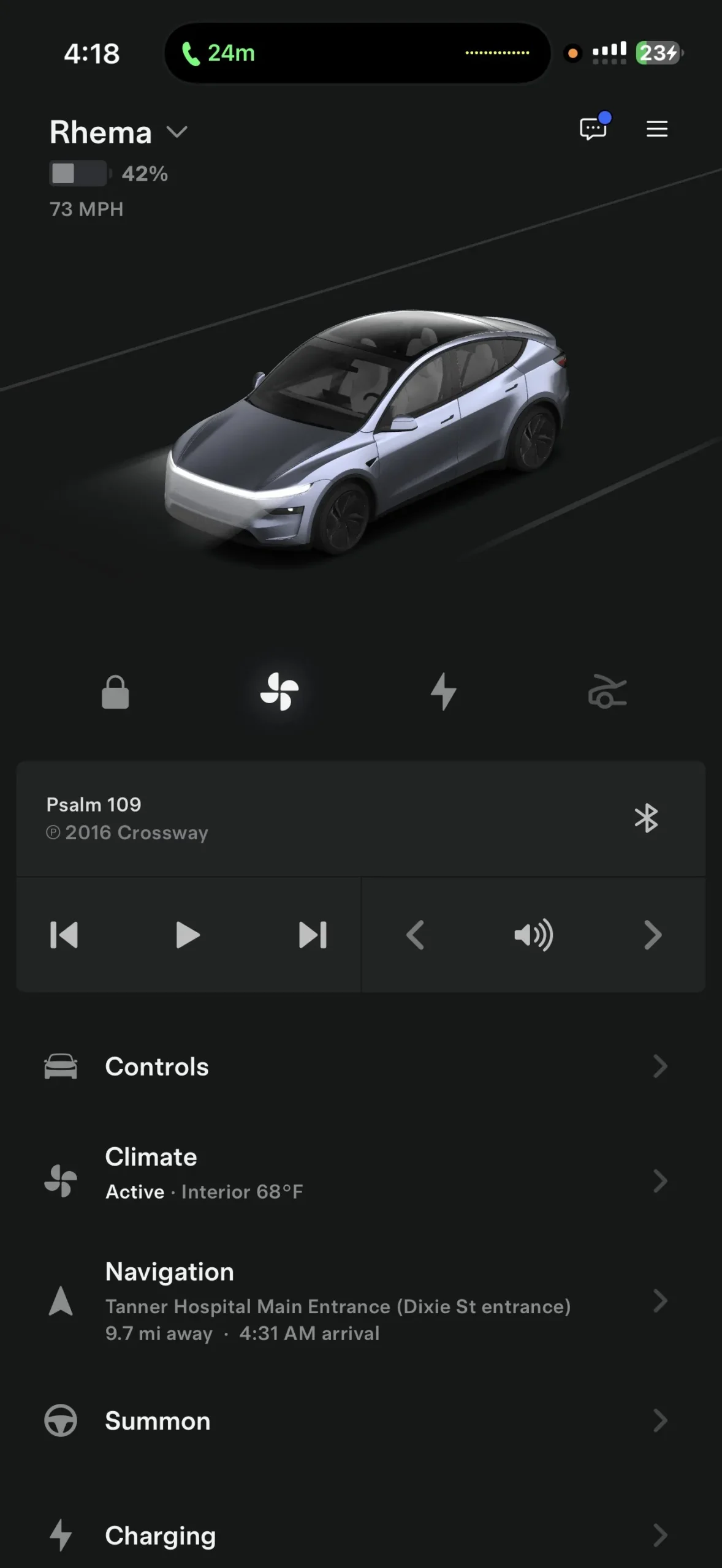 FSD route to the Hospital