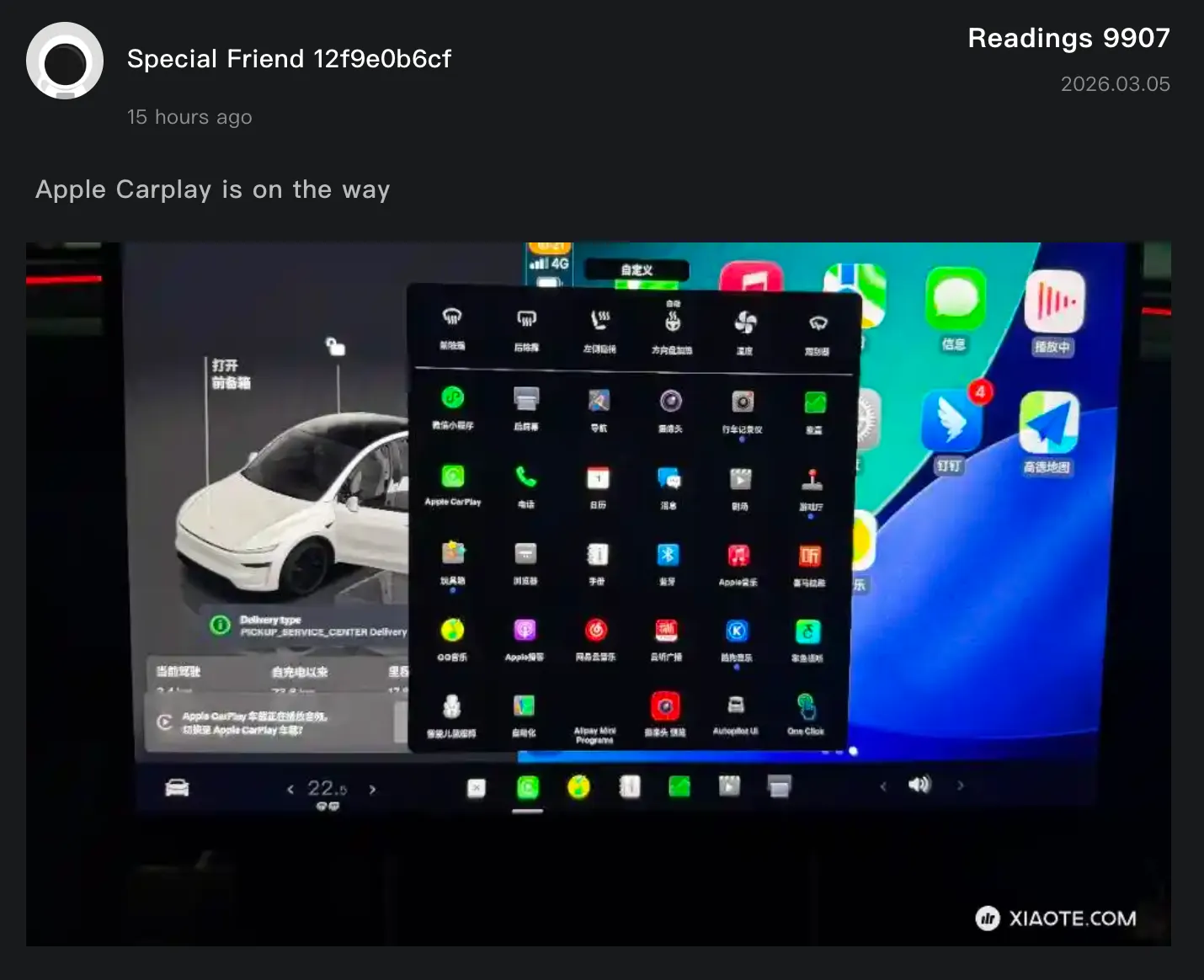 Apple CarPlay on the way