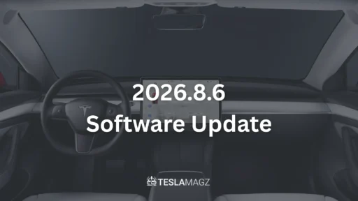 2026.8.6 Software Update