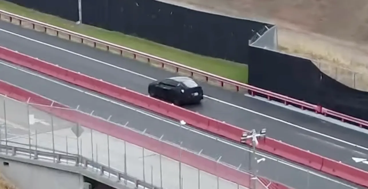 Camouflaged Tesla Model Y L spotted testing at the Fremont Factory