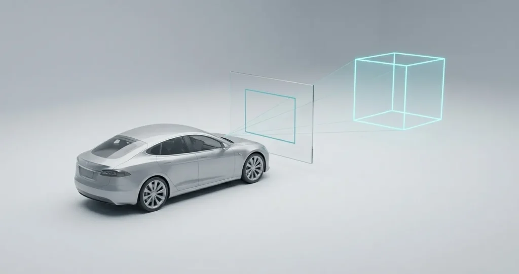 Tesla 2D-to-3D annotation system