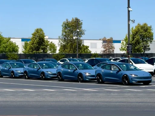 Tesla Model 3 Frost Blue