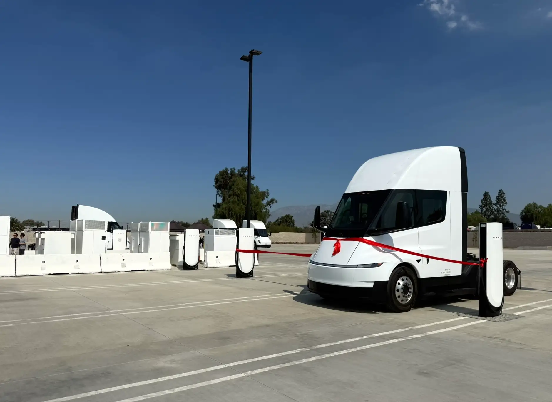 Tesla Megacharger in Bloomington, California