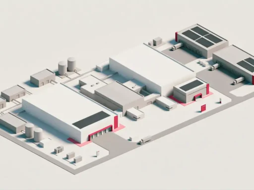 Crystal Sun solar site rendering