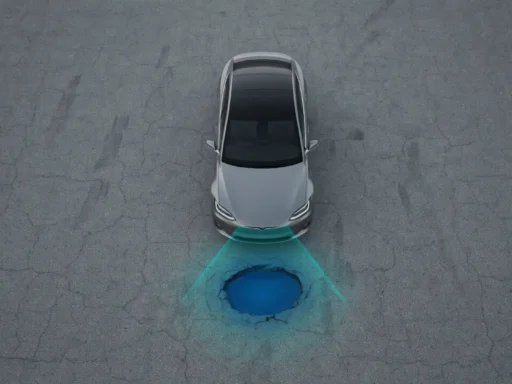 Tesla pothole detection
