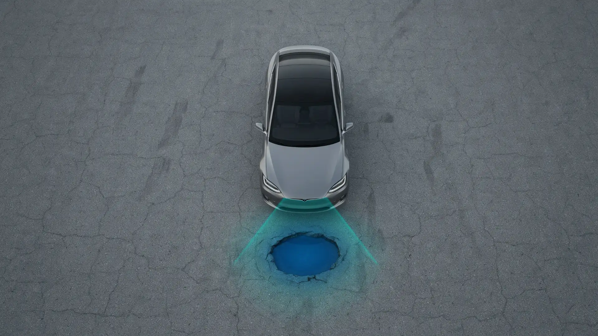 Tesla pothole detection