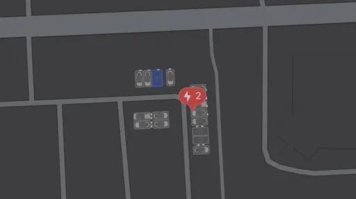 Supercharger Site Maps - Mobile App