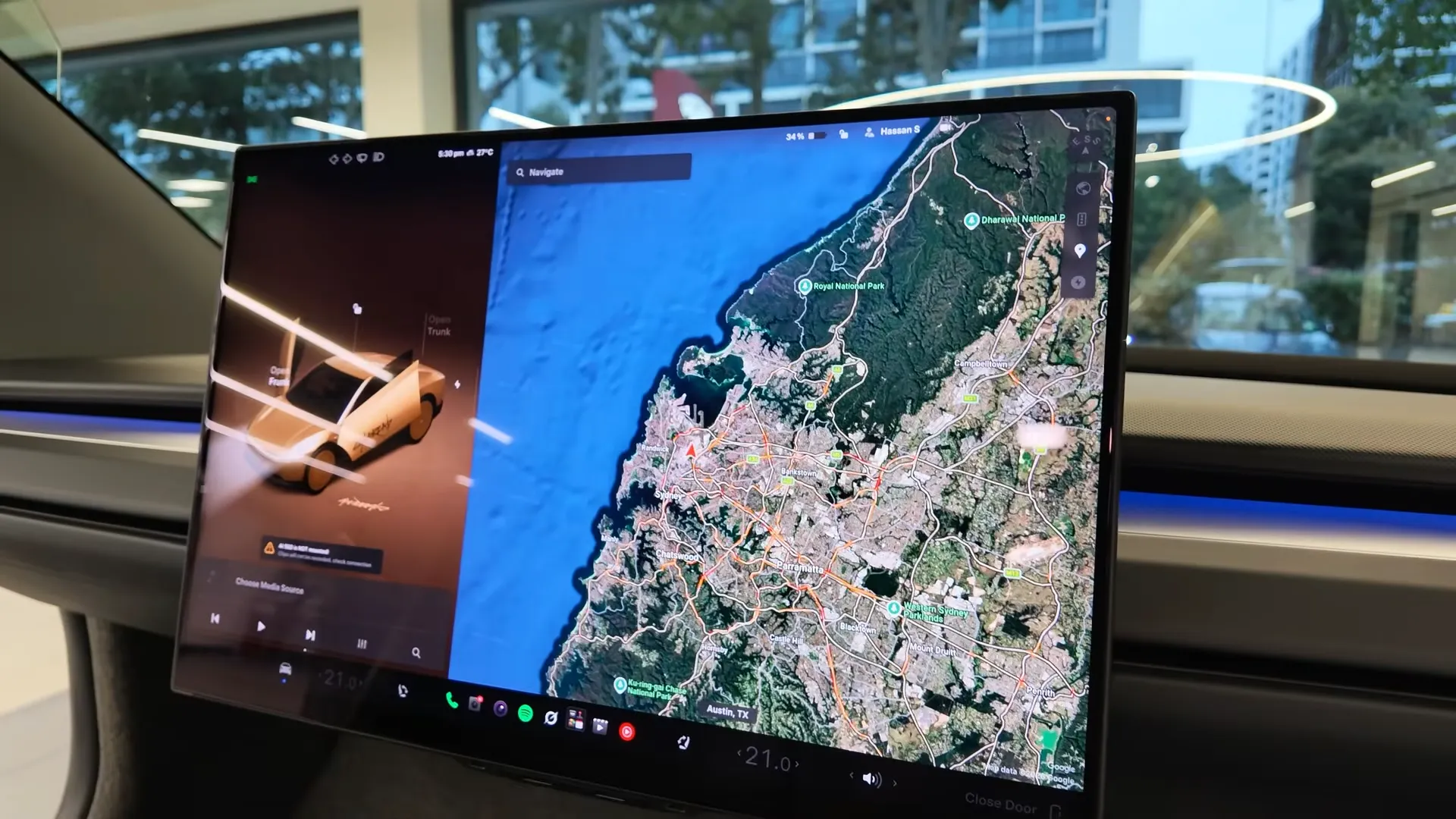 Tesla Cybercab Interior