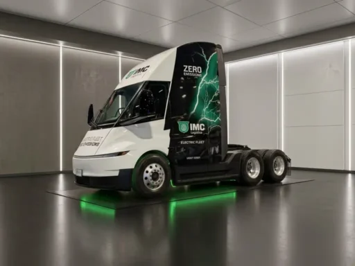 Tesla Semi IMC Logistics