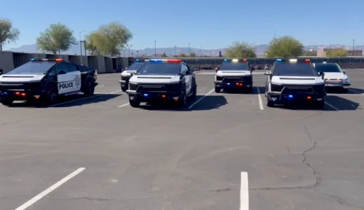 Cybertruck Police Fleet