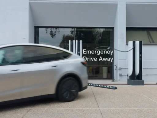 Emergency Drive Away - Tesla