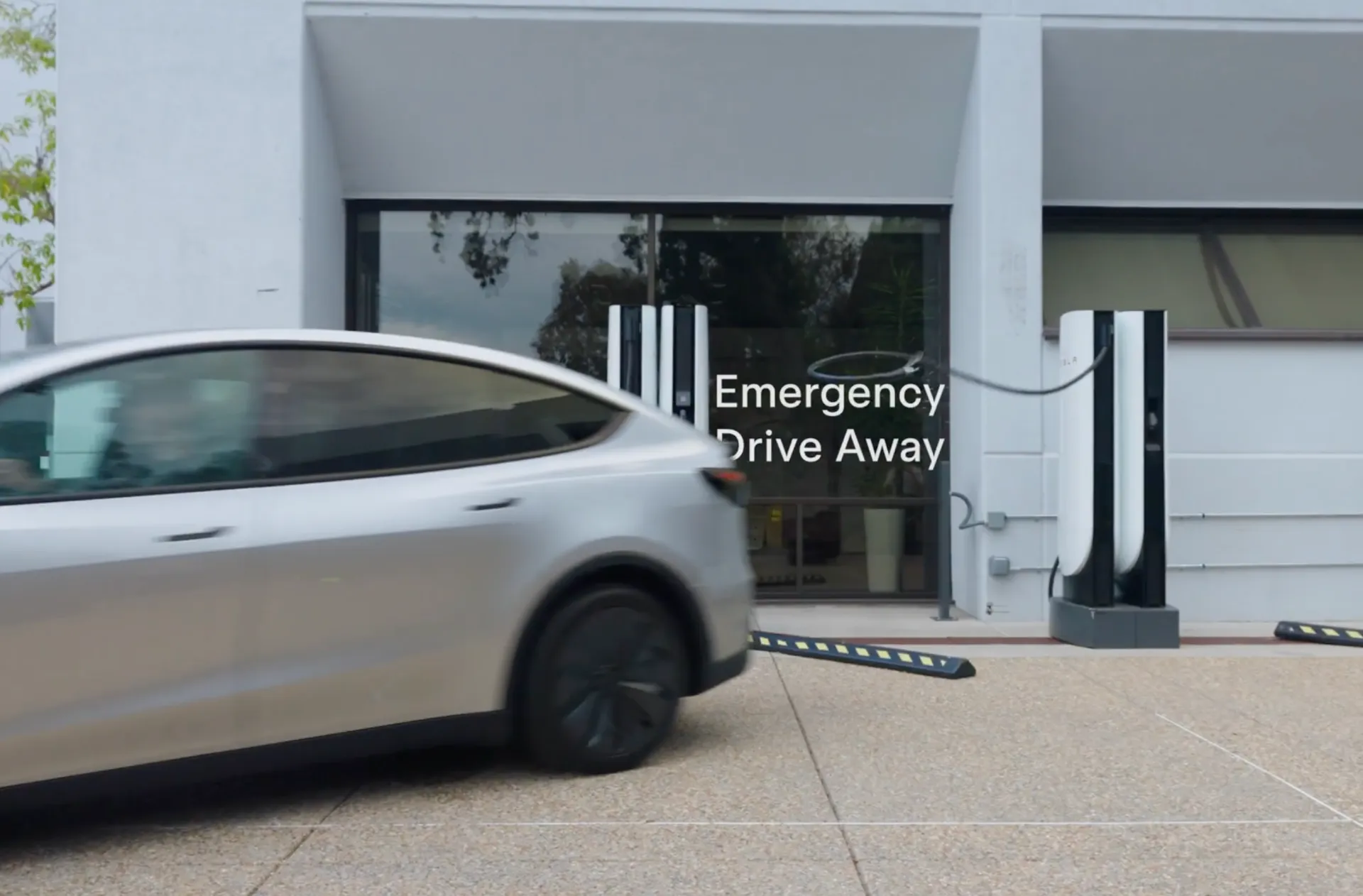 Emergency Drive Away - Tesla