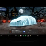Tesla turns its cars into a haunted house on wheels with Halloween Mode