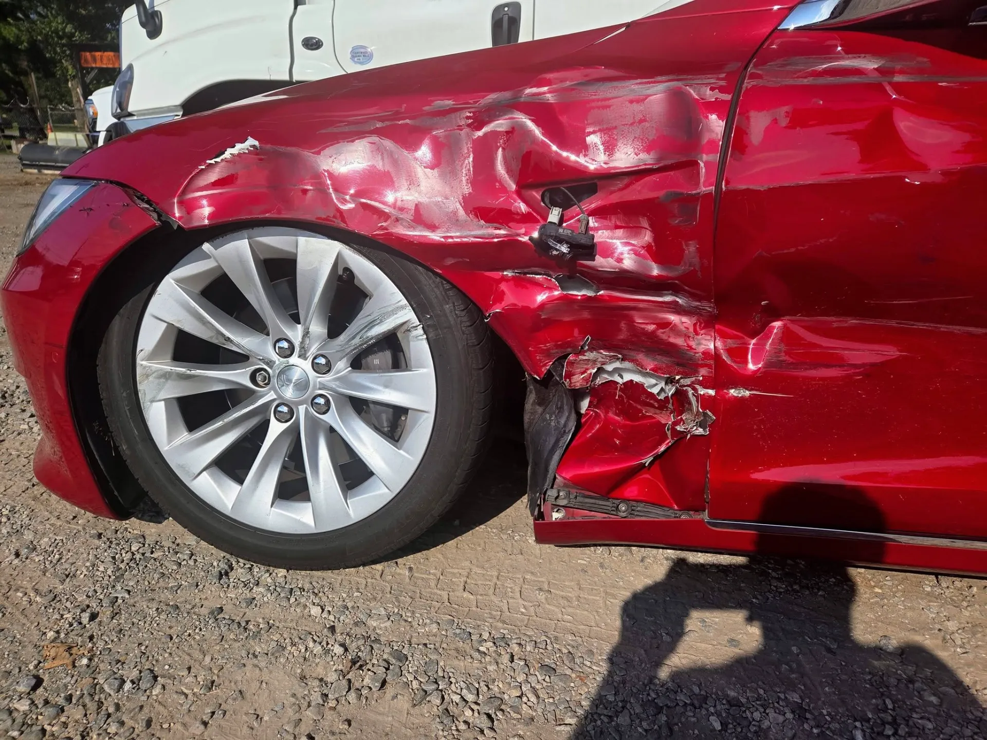 Model S Crash