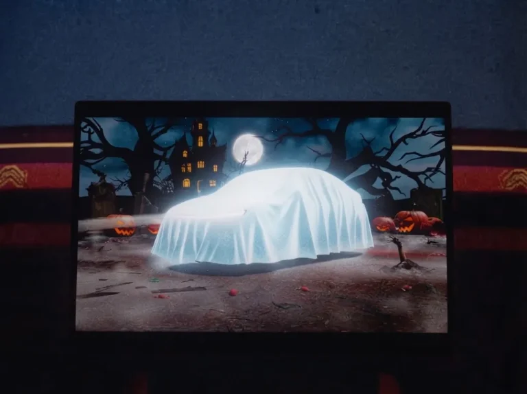 Tesla teases spooky Halloween software update for its cars